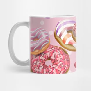 Shar Pei with Donuts Mug